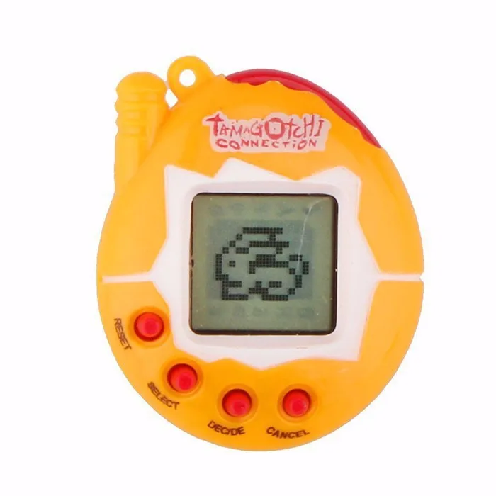Tamagotchi электронные питомцы игрушки высокое качество 90S Ностальгический 49 брелок с
