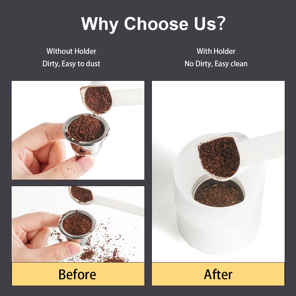 Капсула ICafilasCapsule для Nespresso многоразовая капсула 2 в 1 многоразовый фильтр кофе Crema