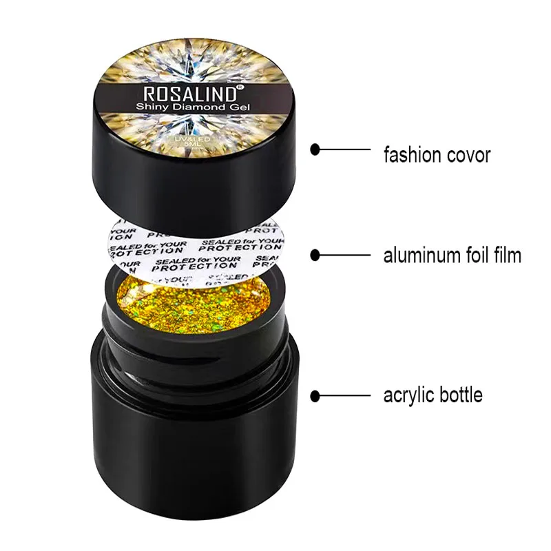 

Flash diamond glue glitter nail polish glue diamond nail polish glue UV glue broken diamond nail polish glue
