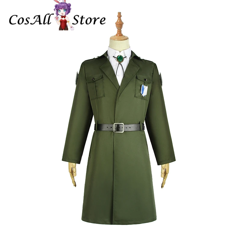 

Attack On Titan season 3 investigation team Eren Jaeger Trench Long Coat can daily dress