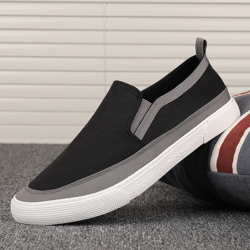 

Summer Classic Men Canvas Shoes Breathable Comfortable Casual Shoes Men High Quality Anti-Slip Men Loafers