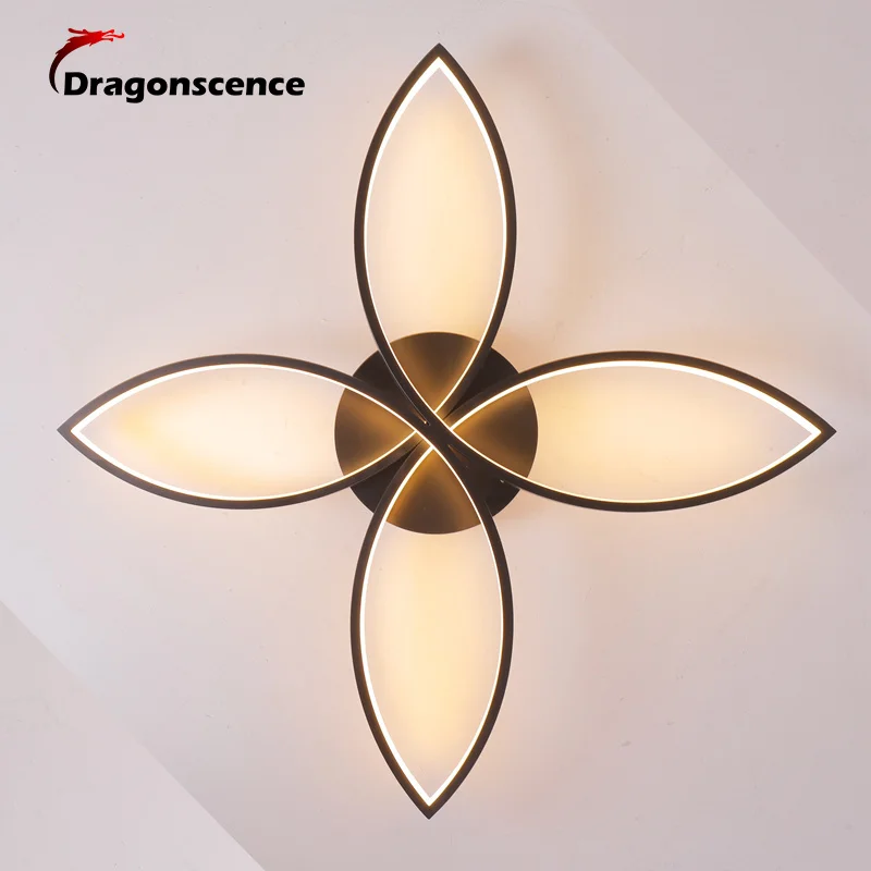 Современные светодиодные потолочные лампы для гостиной спальни алюминиевый