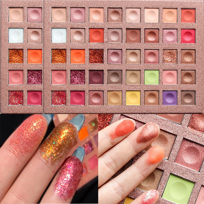 

Eyeshadow Palette 40 Colors Eyeshadows for Women Make up Shiny Matte Glitter Pigment Eye Shadow Pallete Metallic Diamond Makeup