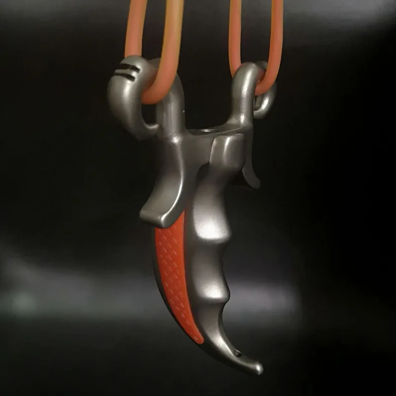 Тибетская антилопа Рогатка из нержавеющей стали уличная Точная Круглая Плоская