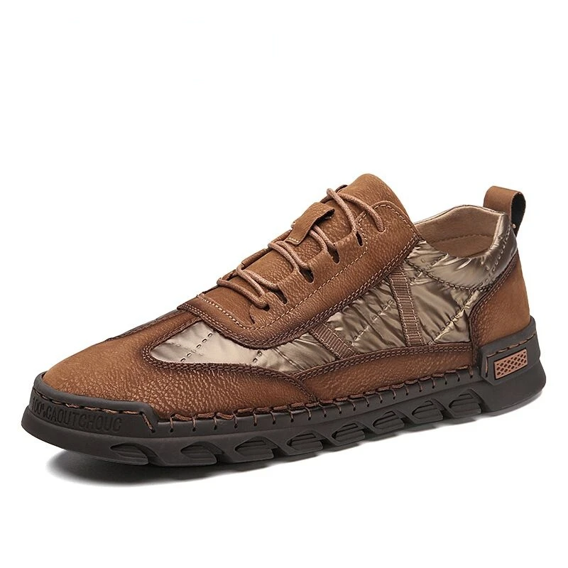 

Мужские Брендовые повседневные кожаные мокасины, уличные лоферы, Нескользящие кроссовки для вождения