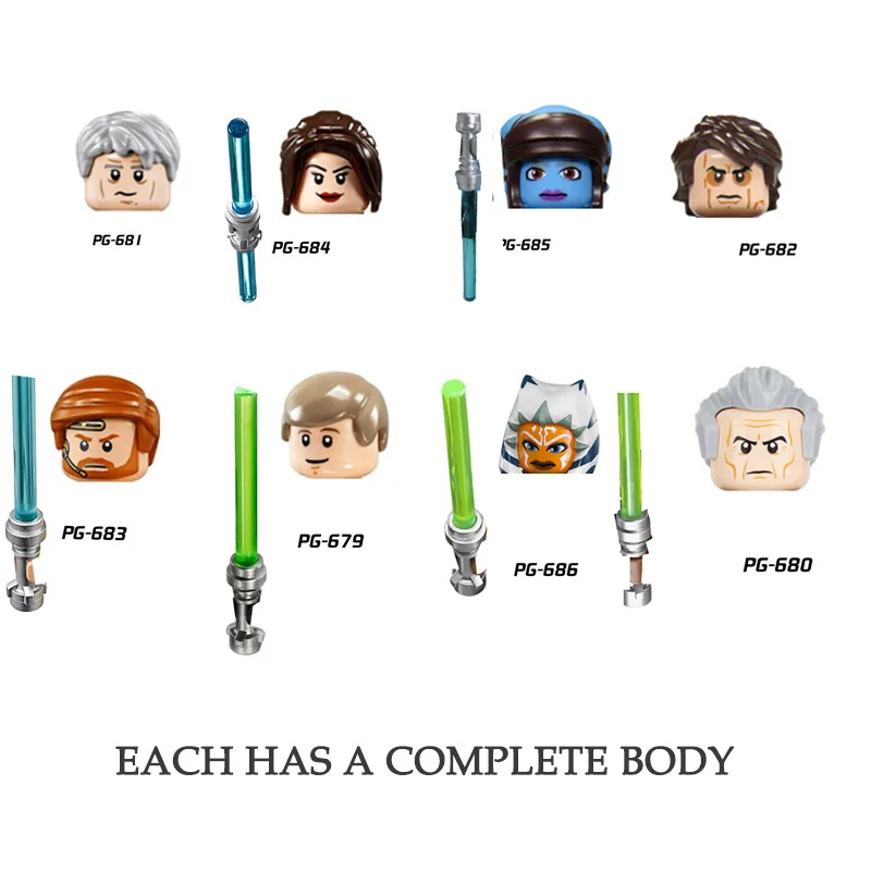 

Экшн-фигурки из фильма люк Хан Соло Энакин Оби-Ван, 1 шт.