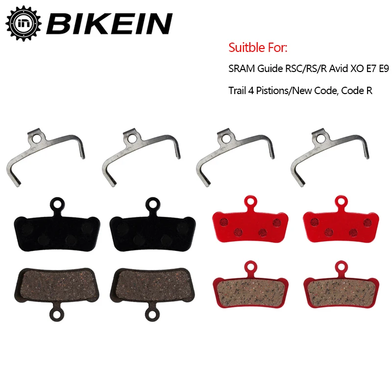 Велосипедный дисковый тормозной диск для SRAM guide RSC / RS R Avid XO E7 E9 Trail 4 Piston MTB из смолы