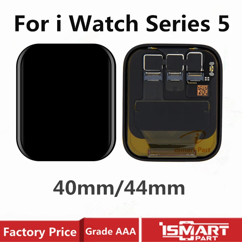 

Оригинальный дисплей для iWatch 40 мм 44 мм S5, экран для Apple Watch Series 5 SE, ЖК-дисплей в сборе, сенсорный экран, дигитайзер, замена