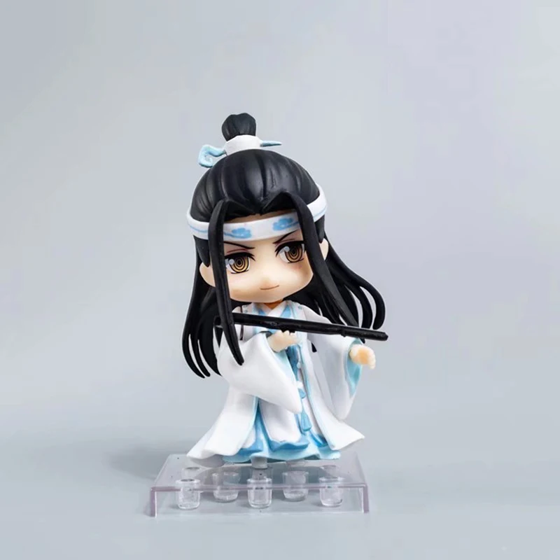 

Wei Wuxian Figure Lan WangJi PVC Action Figure Anime Q Ver. Collectible Model Toy Doll Gift 10cm