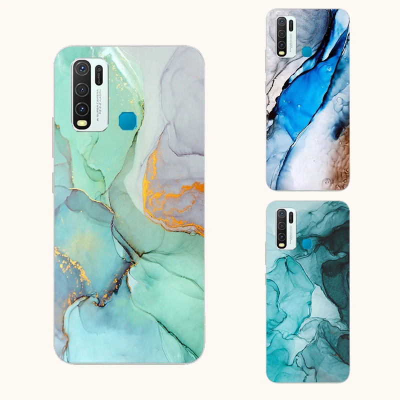 Геометрический акварельный мраморный силиконовый чехол для itel A15 A16 A17 A25 A32F A33 A35 A36 A48 A55 A56 A57 Pro Plus A14 Max