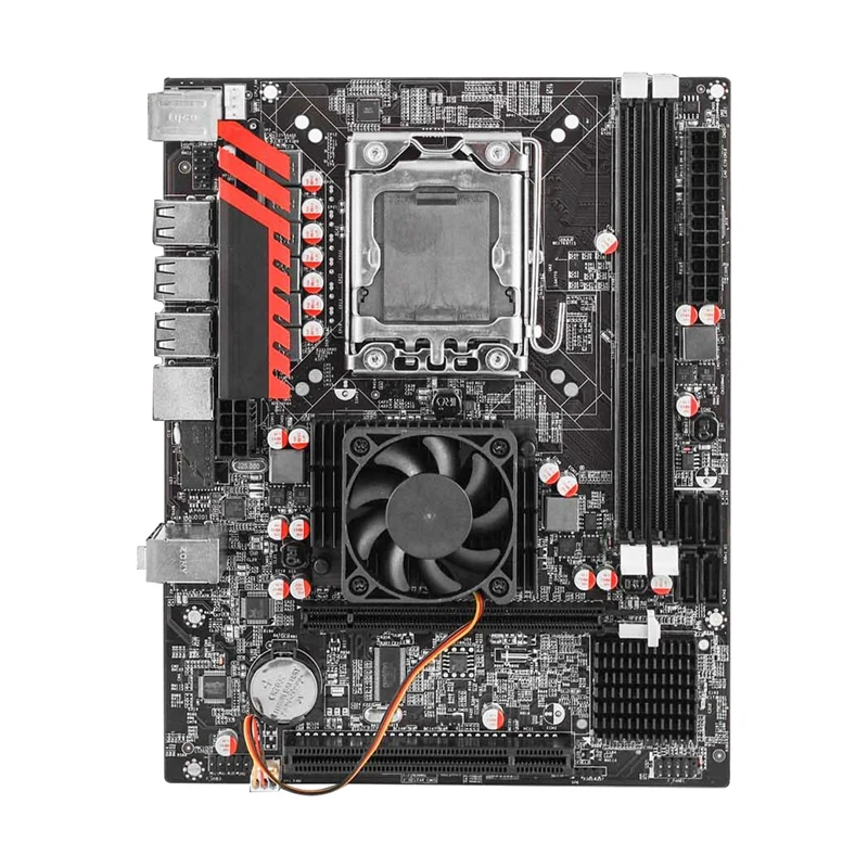 Игровая материнская плата X58A + DDR3 16G LGA1366 Pin для intel Core I3, I5,I7 и Xeon Series поддержка сервера 1066/1333/1600 мгц