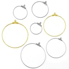30 шт. 20 25 45 мм большое круглое кольцо серьги круг; Классического фасона; Железа провода уха крючки для самостоятельного изготовления ювелирных украшений своими руками, Материал