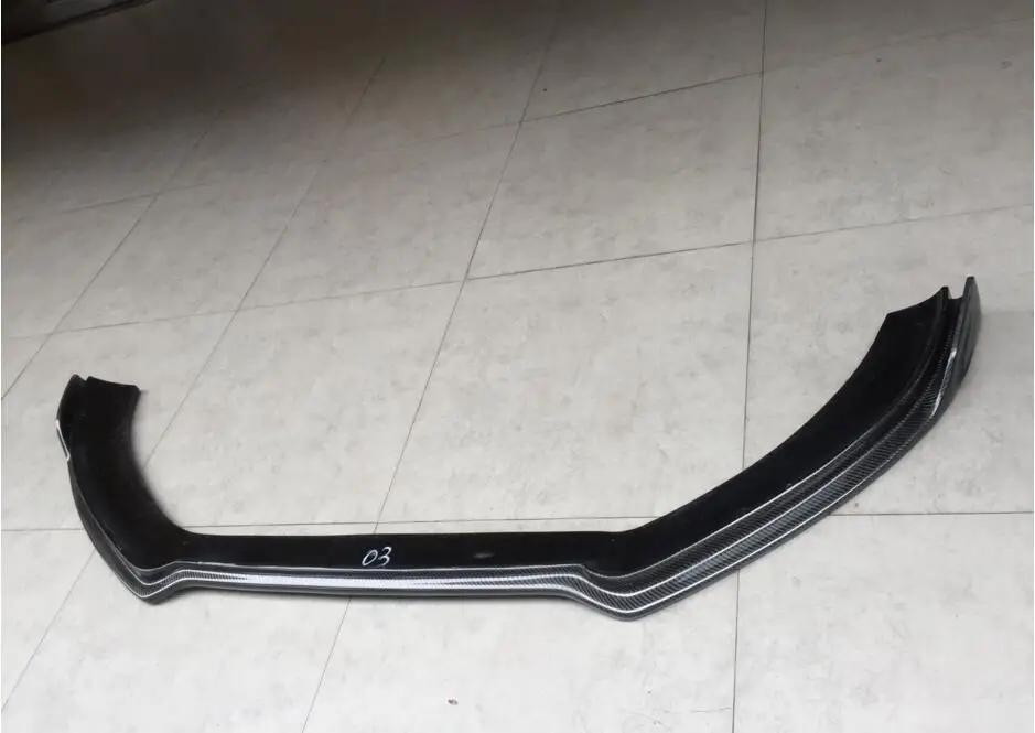 Автомобильный карбоновый передний бампер спойлер автомобильный диффузор