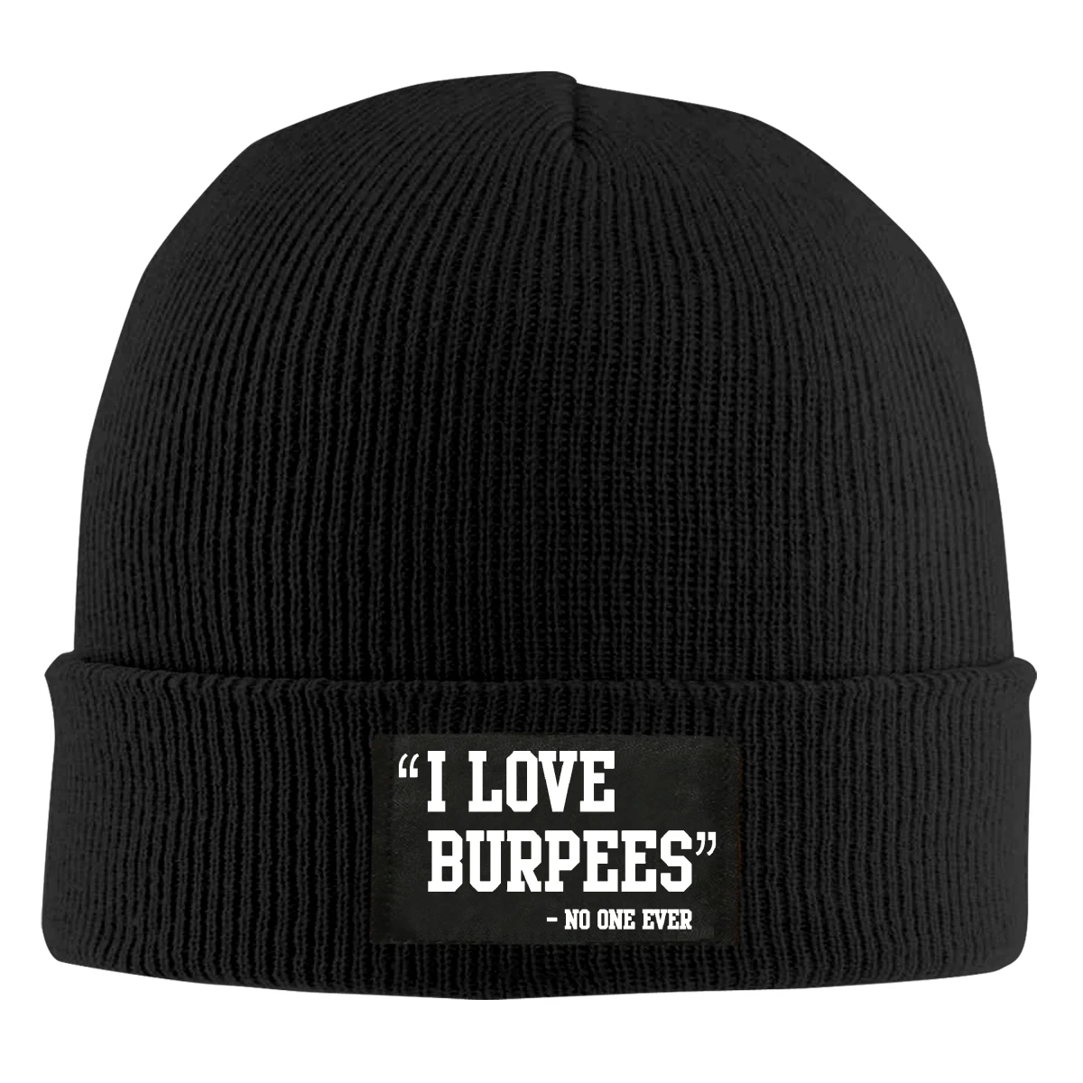 

Надпись «I Love Burpees», «никто никогда не облегает телефон с дизайном, зимняя стандартная шапка с черепом»