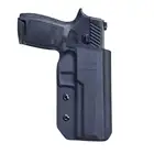 Кобура P320 OWB Kydex, кобура по индивидуальному заказу: Sig Sauer P320 Carry  P320 Full Gun-Внешний пояс для переноски1,5-2 дюймовый ремень