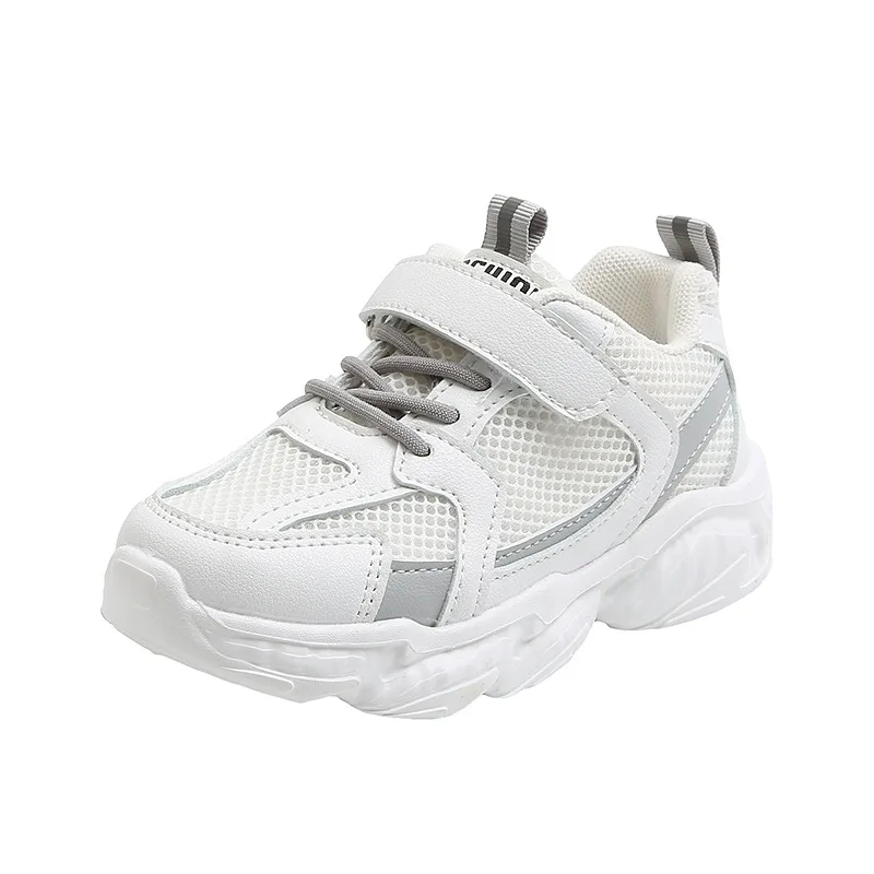 

Children's Sports Shoes 2021 Spring New Children's Breathable Mesh Sport Shoes Girls Old Shoes Net Red Boys Casual Shoes 26-36