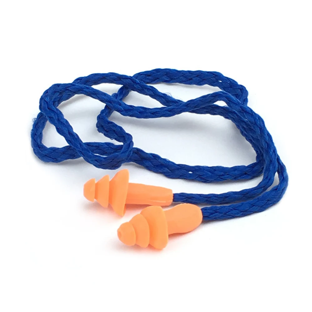 10 шт. 1280 Проводные шумоподавляющие затычки для ушей 24 дБ самые высокие удобные