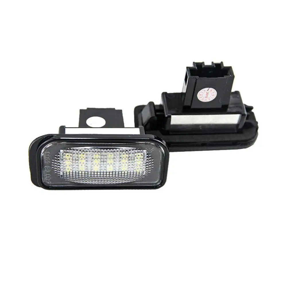 2 шт. 18SMD светодиодный номерной знак для Benz c класс W203 седан SL Class R230 CLK W209 C209 A209