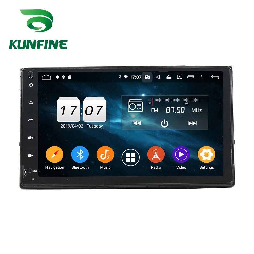 Android 9,0, Восьмиядерный, 4 Гб ОЗУ, 64 Гб ПЗУ, автомобильный DVD, gps, мультимедийный плеер, стерео, без Дека, для TOYOTA Corolla,, радио, wifi