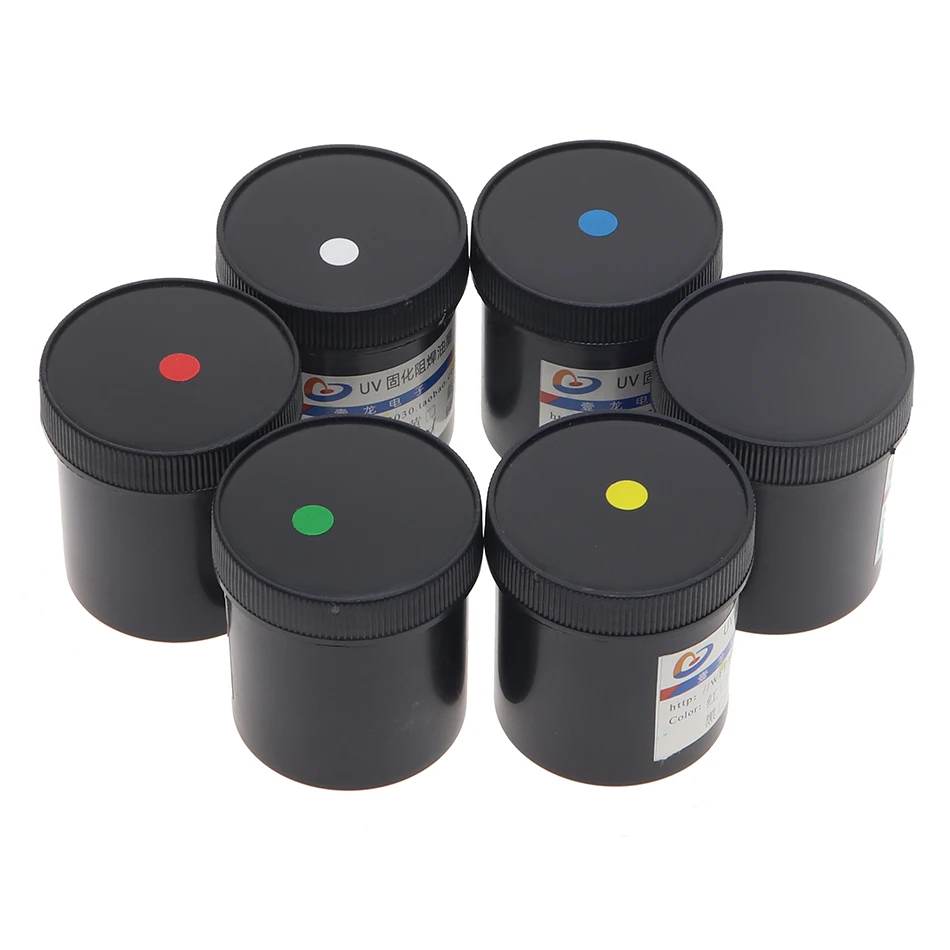 Масляная УФ отверждаемая паяльная маска 6 цветов|Сварочные флюсы| |