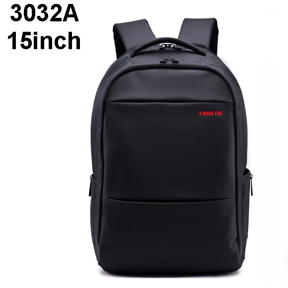 3032A Black 15 Tigernu Противоугонная 20L Большая Емкость 15.6 дюймов Колледж Рюкзаки Мужчины Черный Рюкзак Женский Женский рюкзак Сумка для ноутбука 15.6 17 дюймов - Цвет: 3032A Black 15