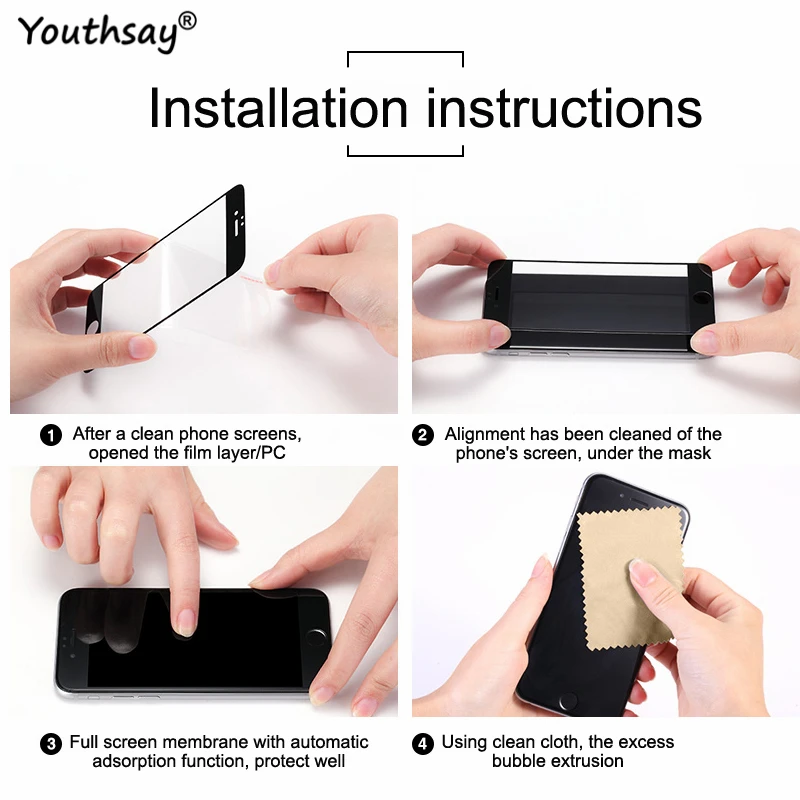 Protector de pantalla de cubierta completa 3D para Samsung Galaxy S20, pel&iacute;cula de vidrio templado para Samsung Galaxy S20-5