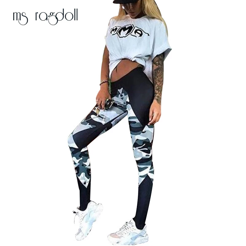 Модный Купальник с пуш ап спортивная одежда пикантные Легинсы штаны Для женщин