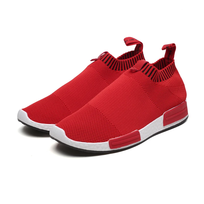 

Men Mesh Vulcanized Socks Shoes Men's Shoes Summer Breathable Casual Sneakers Big Size Zapatillas Woman Knit Sock Shoes Flats
