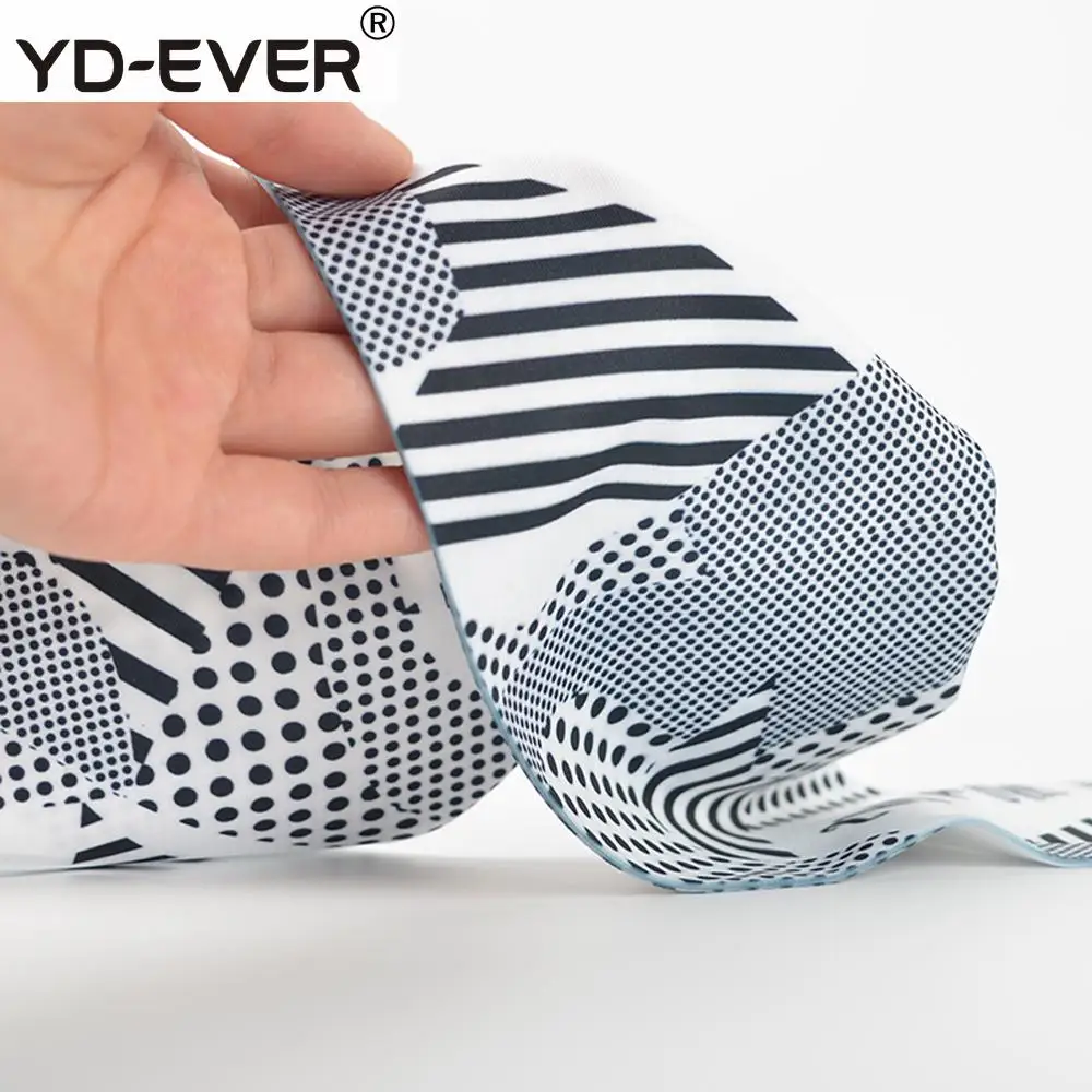 Оригинальный дизайн черно белые чулки с размытием индивидуальные весенне