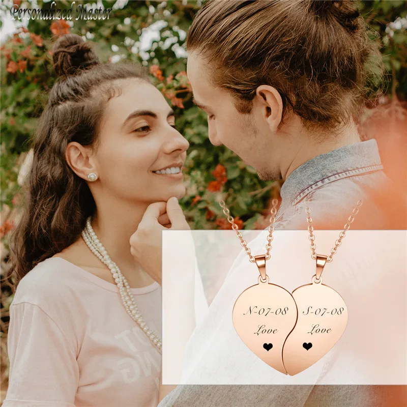 Ожерелье с именной табличкой персонализированное гравировкой|Индивидуальные