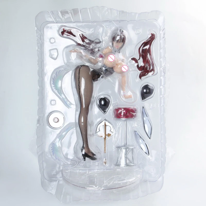 hard chest in box Erika Kuramoto NIC 35 см кролик девушки чистый белый волшебная девочка раита Мягкая грудь сексуальные девушки Фигурки игрушки аниме игрушки - Цвет: hard chest in box