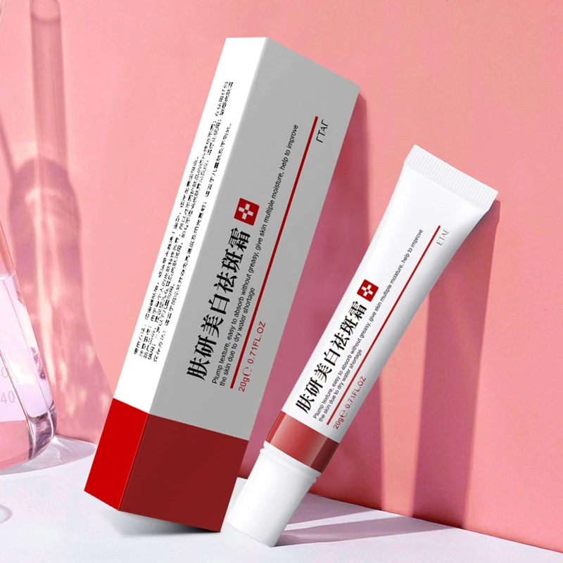 

20g Whitening Cream Rich in Niacinamide Dilute Spots Remove Acne Improve Dark Yellow Skin Brighten Moisturizing Cream 2021