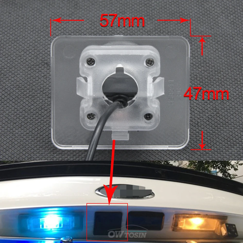 12 LED light Car Rear View Camera For Kia Optima K5 Cerato K3 Hyundai i40 Sedan Parking Reverse Waterproof Night | Автомобили и