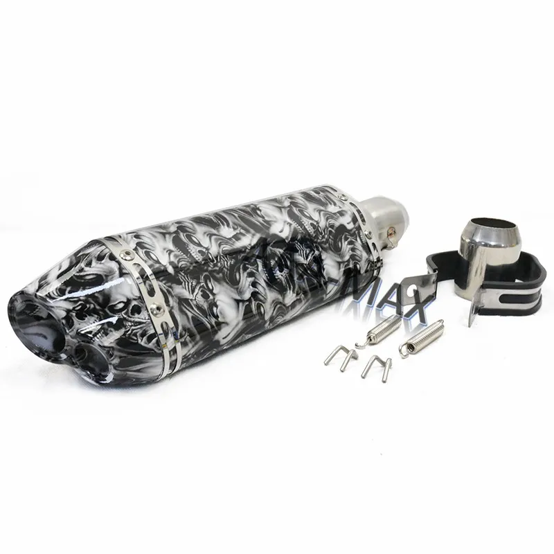 Для akrapovic Yoshimura глушитель для мотоцикла труба для VESPA GTS300 946 LX150 piaggio mp3 acerbis ybr pcx nmax 125 cbr125
