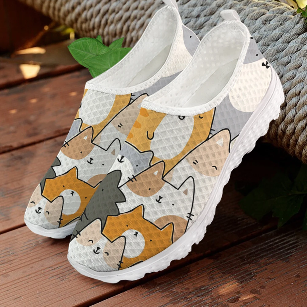 INSTANTARTS стильная футболка с изображением персонажей видеоигр кошки обувь