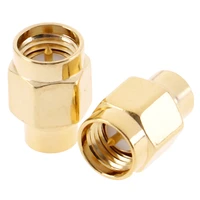 2w 6ghz 50ohm sma male rf coaxial termination dummy load gold plated cap connectors accessories rf sma connector adapter