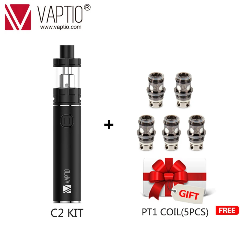 【Бесплатные подарки 5 шт. coil】Vaptio C II 100 Вт vw mod Топ заполнения 2 мл бак 3000 мАч