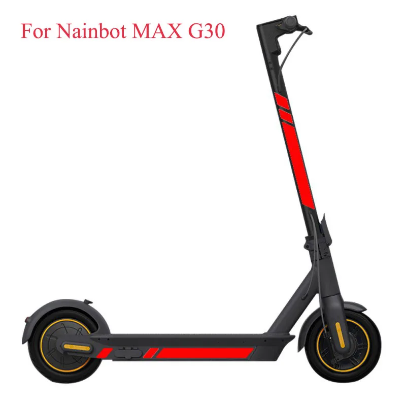 Для Ninebot MAX G30/G30D электрический скутер водонепроницаемый ПВХ Светоотражающая