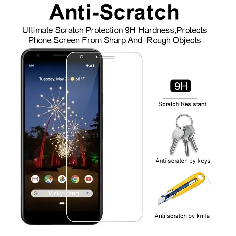 Высококачественное Стекло премиум класса для Google Pixel 2 3 4 3a Xl Lite 1 lite Защитная