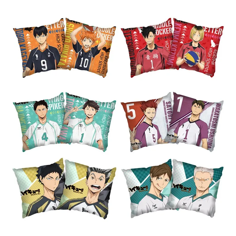Аниме Haikyuu! Дизайн двойной наволочка чехол для подушки Чехол Подушка сиденье