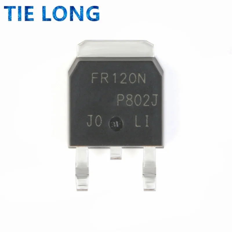 100 шт./лот IRFR120N FR120N Power 9.4A 100V MOSFET TO-252