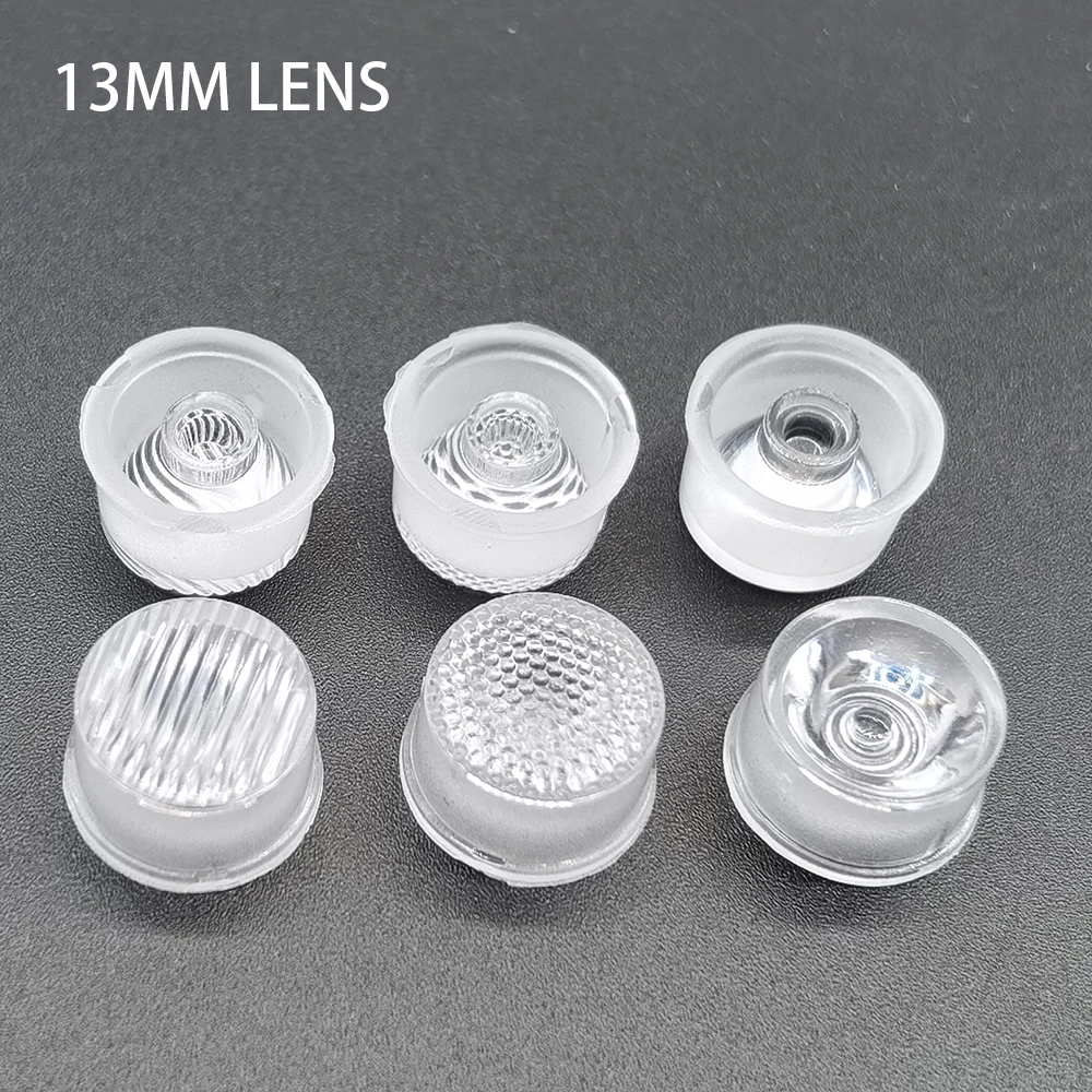 13 мм водонепроницаемый светодиодный объектив для 3535 3030 CREE XPE XPE2 XPG XPG2 ХТЕ LG ТВ чип |