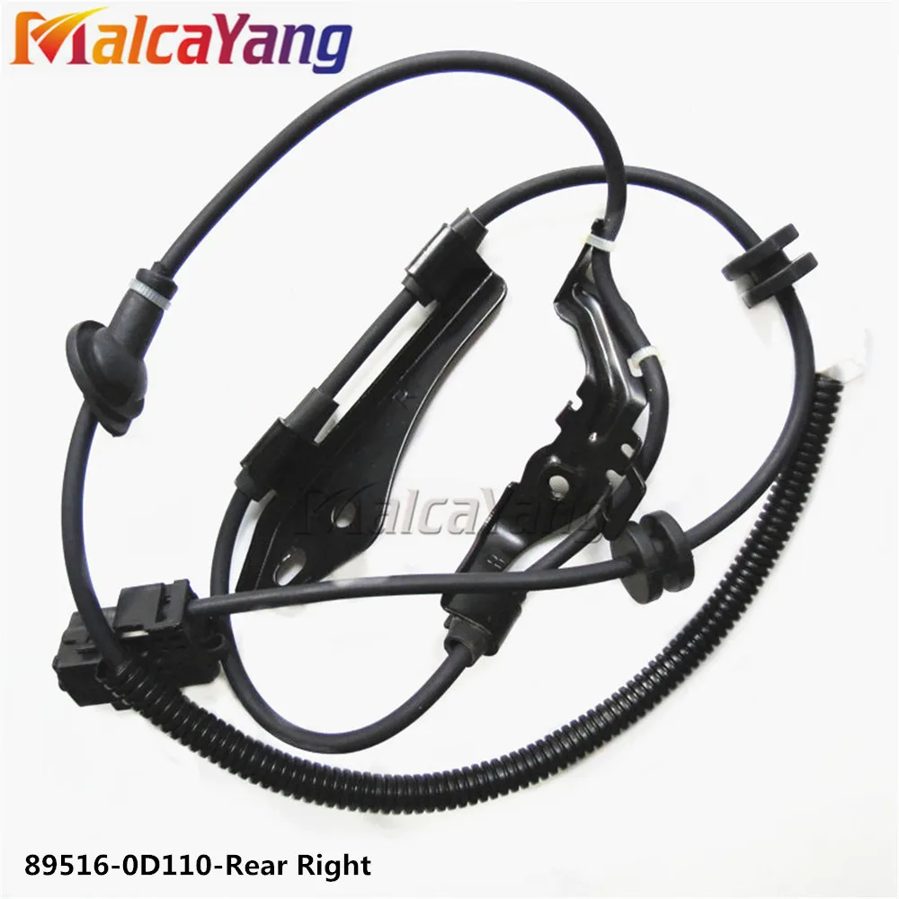 2 шт./лот новый задний левый и правый датчик скорости колес ABS 89516-0D120 89516-0D110 для Toyota