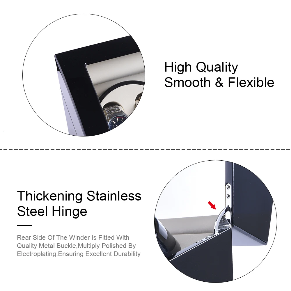 Подзаводчик для 4 автоматических часов с 6 дополнительными отделениями | Наручные