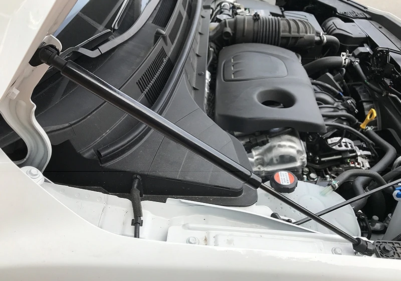 Автомобильные аксессуары для Hyundai Kona 2017-2020 стальная передняя крышка двигателя