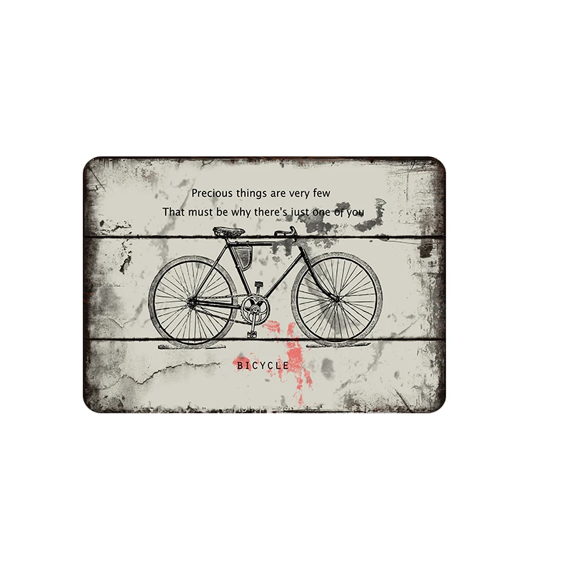 Красный Пользовательские винтажные оловянные знаки Velo Solex металлические настенные художественные Ретро оловянные таблички настенные украшения для кафе бар магазин Размер: 20*30 см - Цвет: Красный