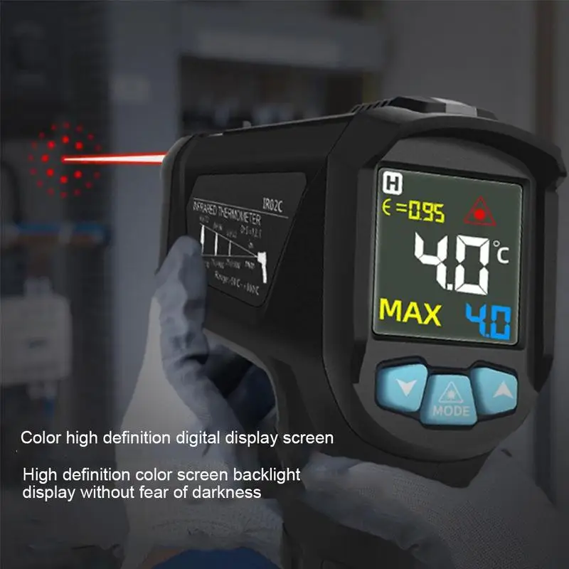 Температура Пистолет Бесконтактный инфракрасный термометр для измерения