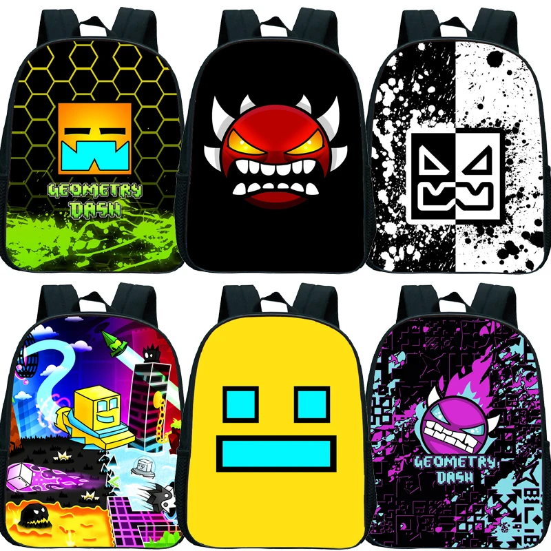 Детский мини-рюкзак с геометрическим принтом |