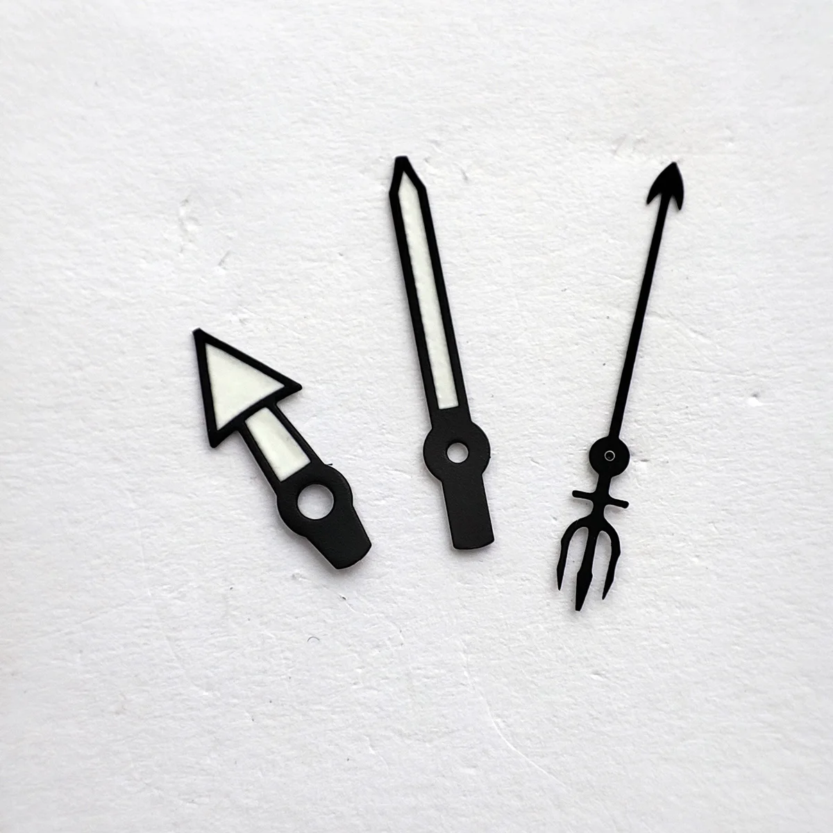

Watch accessories watch pointer NH35 hands pointer green super luminous, suitable for NH35, NH36 movement A50