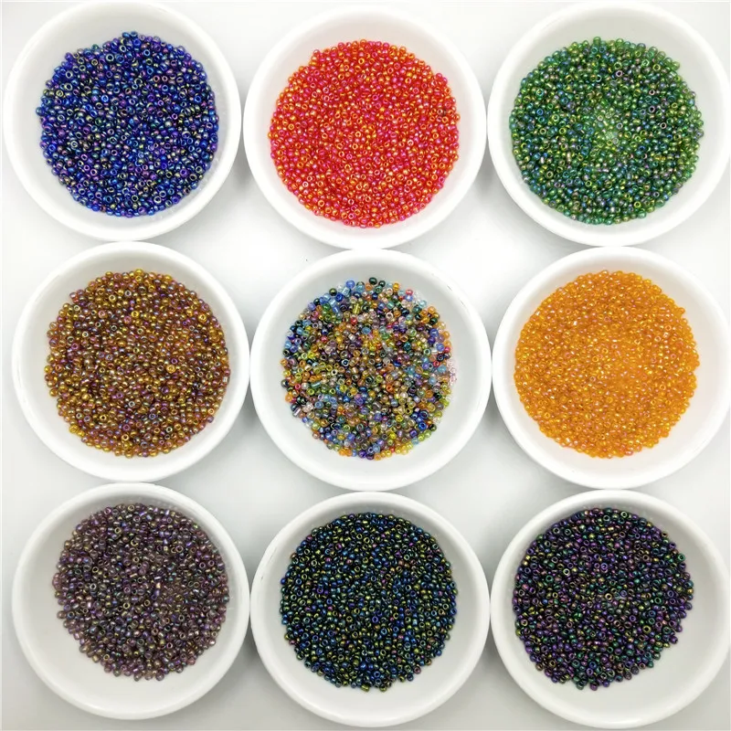 Бусины из чешского стекла 10 г/упаковка 2 мм | Украшения и аксессуары